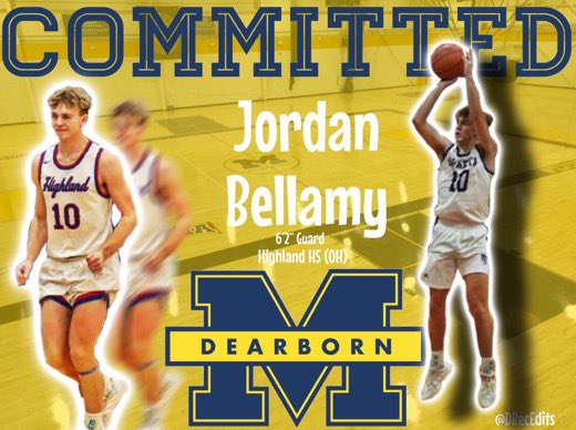 100% committed!💙💛<a href="/DPolicicchioIII/">Domenic Policicchio III</a> <a href="/UMDearbornbball/">University of Michigan - Dearborn Men's Basketball</a> <a href="/NovaVillage1/">NOVA Village🏀🎒🐺</a> @ScotsBball @UMDhooprecruits <a href="/CameronBonk/">Cameron Bonk</a>