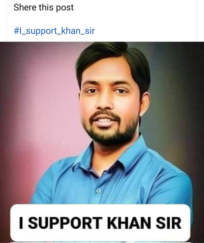 Deepak_ch_9412's tweet photo. #RailwayFIR_WapasLo
We support to khan sir...... https://t.co/AHcEMfadBr