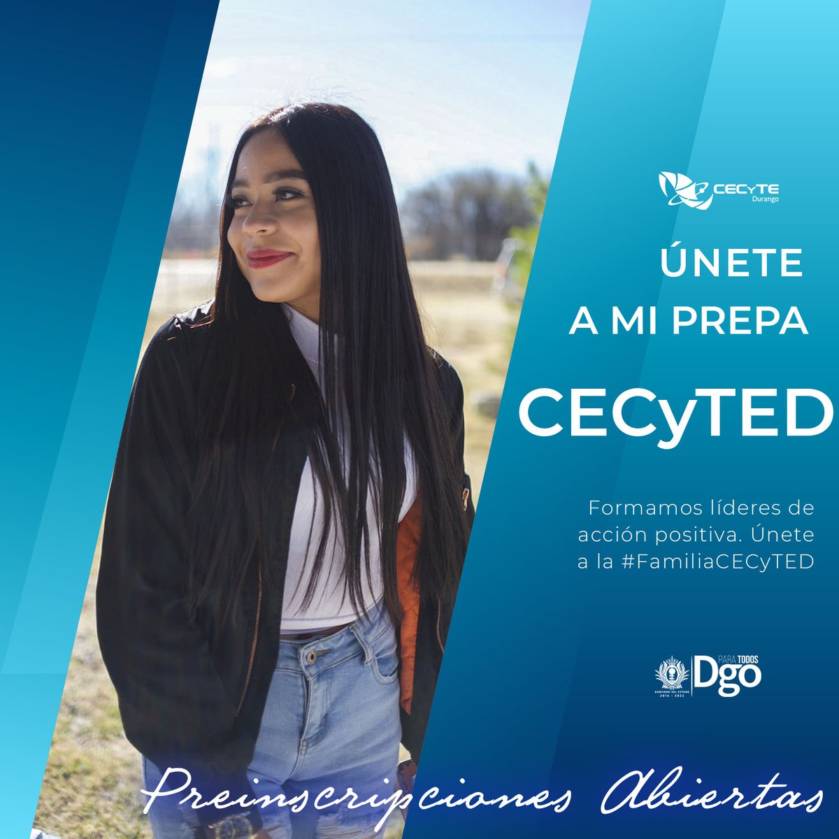 CECyTEDurango's tweet photo. Nuestro proceso de admisión 👨‍🦰👱‍♀️ continúa de manera regular, para pre inscribirte haz clic en el siguiente enlace y llena el formulario 📄:
https://t.co/ppPaMIWmZq

@SEED_Dgo @ruben_calderonl @ccecyte @rrocio https://t.co/PLrQpLf9Gd