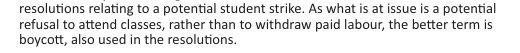 JuliaEBThom's tweet photo. If it were a boycott we would be withholding our tuition. We’re withholding our labour at our own financial and professional risk - sounds like a strike! #Mcgillonstrike #mcgill200 #mcgilllaw @DeanLeckey https://t.co/LNroETQozV