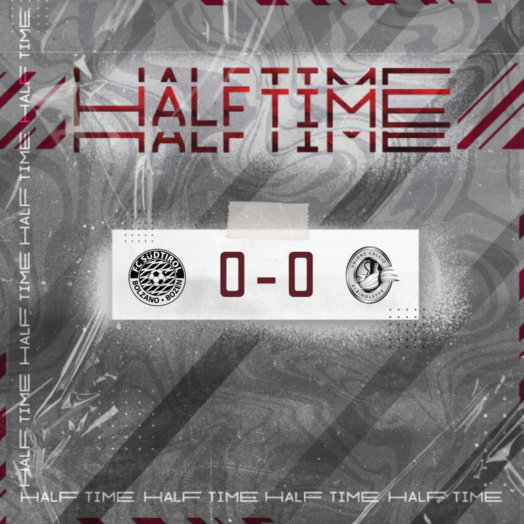 fclubsuedtirol's tweet photo. ⚽️FULL TIME
Dopo un primo tempo combattuto, non si sblocca il risultato: 0-0.
#FCS #FCSüdtirol #Whitereds #SerieC #passion #FCSALB #FCSüdtirolAlbinoLeffe #1febbraio https://t.co/t0kqQ04I0j