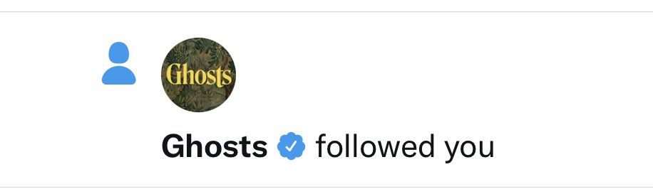 My favorite <a href="/GhostsCBS/">Ghosts</a>  just followed me here on Twitter 😱❤️😱❤️😱  Thank you! #GhostsCBS