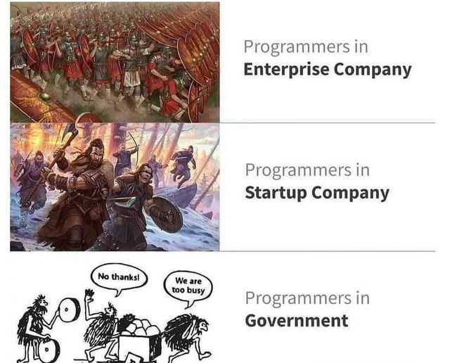 Bureaucracy and innovation don't mix well.