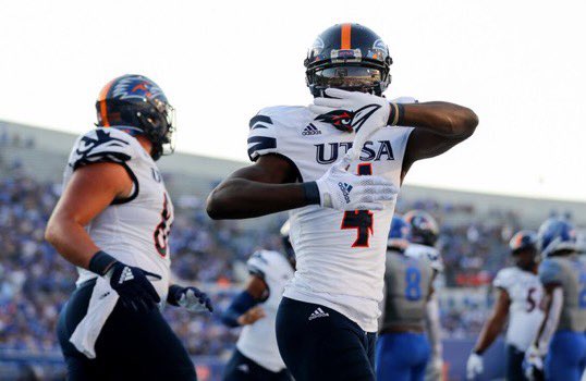 After a great conversation with <a href="/nicholasDgraham/">Nick Graham</a> I’m blessed to say that I’ve received my first d1 offer from The university of San Antonio 💙🧡<a href="/CoachJessLoepp/">Coach Jess Loepp</a> <a href="/CoachTraylor/">Jeff Traylor</a> <a href="/COACHGRANT6/">COACH GRANT (National Scout)</a> <a href="/Fury7v7/">TEAM TEXAS FURY INC 🏈 ®️™️ 🔥</a> <a href="/CoachMallard/">Jonathan Mallard</a> <a href="/CEKCoachYoung1/">Coach Young</a> @NickHarris247 <a href="/247Sports/">247Sports</a> <a href="/MikeRoach247/">Mike Roach</a> <a href="/coach_pat84/">PERFORMANCE_HOUSTON -AUSTIN_ATHLETES</a>