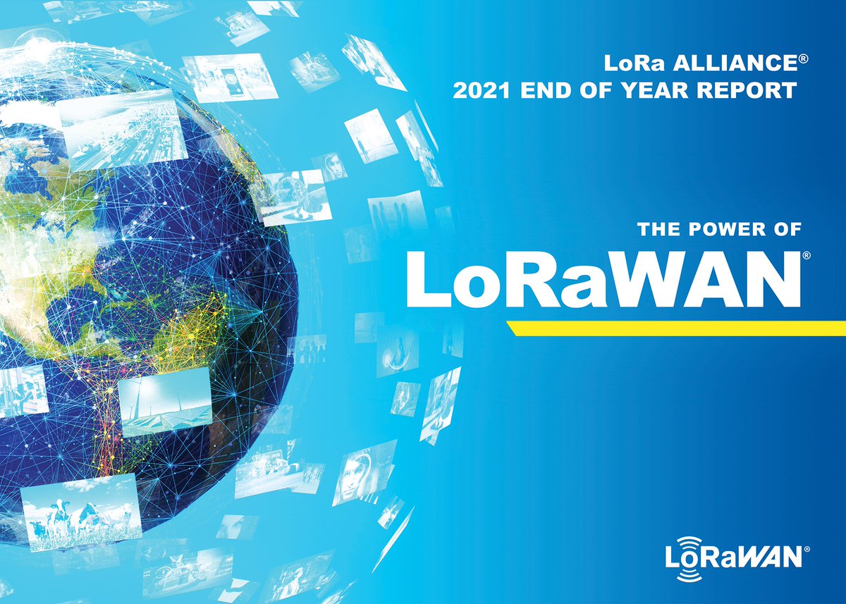In 2021, the #LoRaAlliance's activities and accomplishments drove #LoRaWAN to secure its position as the dominant technology for #LPWAN. See the full End of Year Report here: hubs.li/Q013dYJQ0