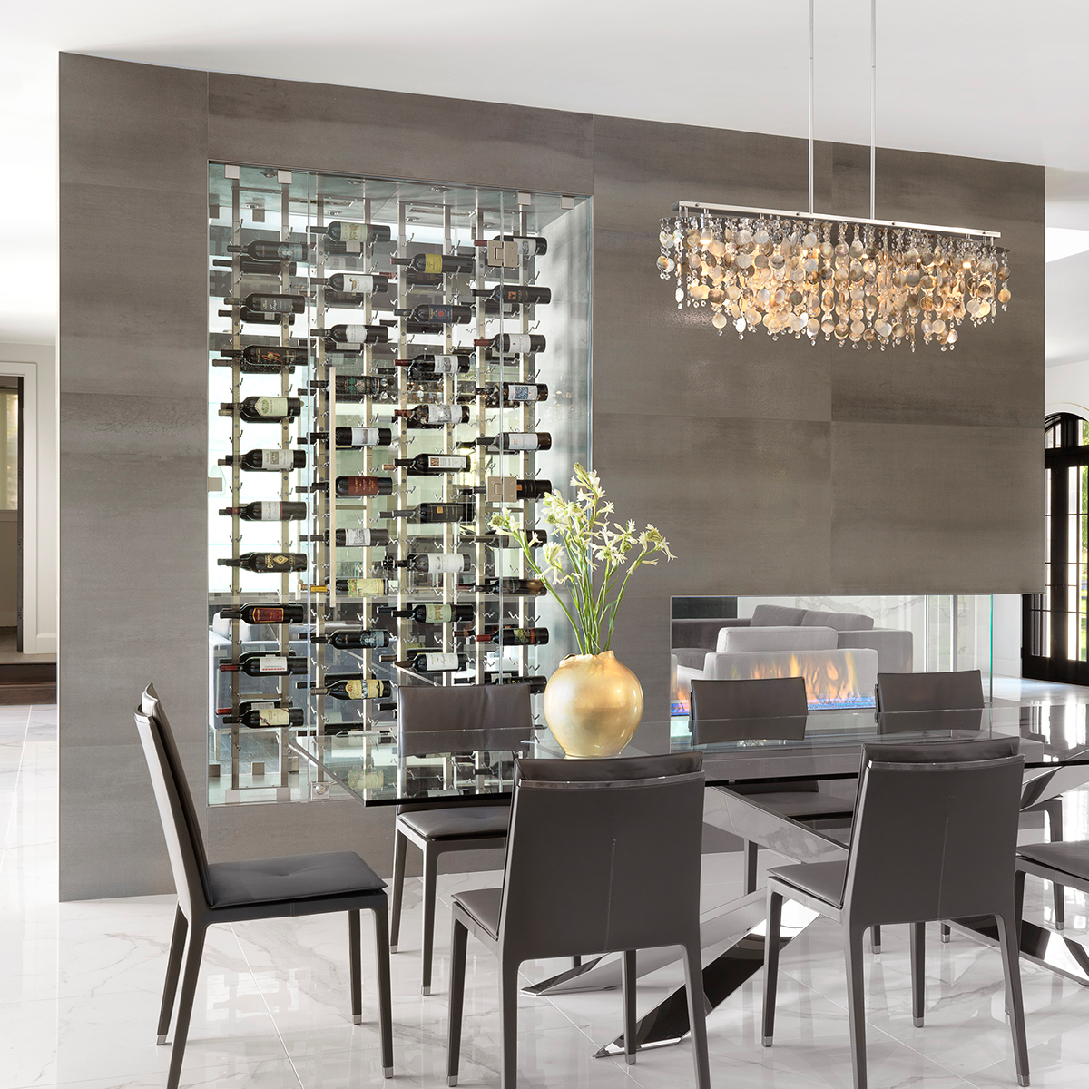 MitchellWallAD's tweet image. The perfect place to wine and dine. 🍷🍽️

📌: REA Homes, Tamsin Design Group, Matthew McFarland