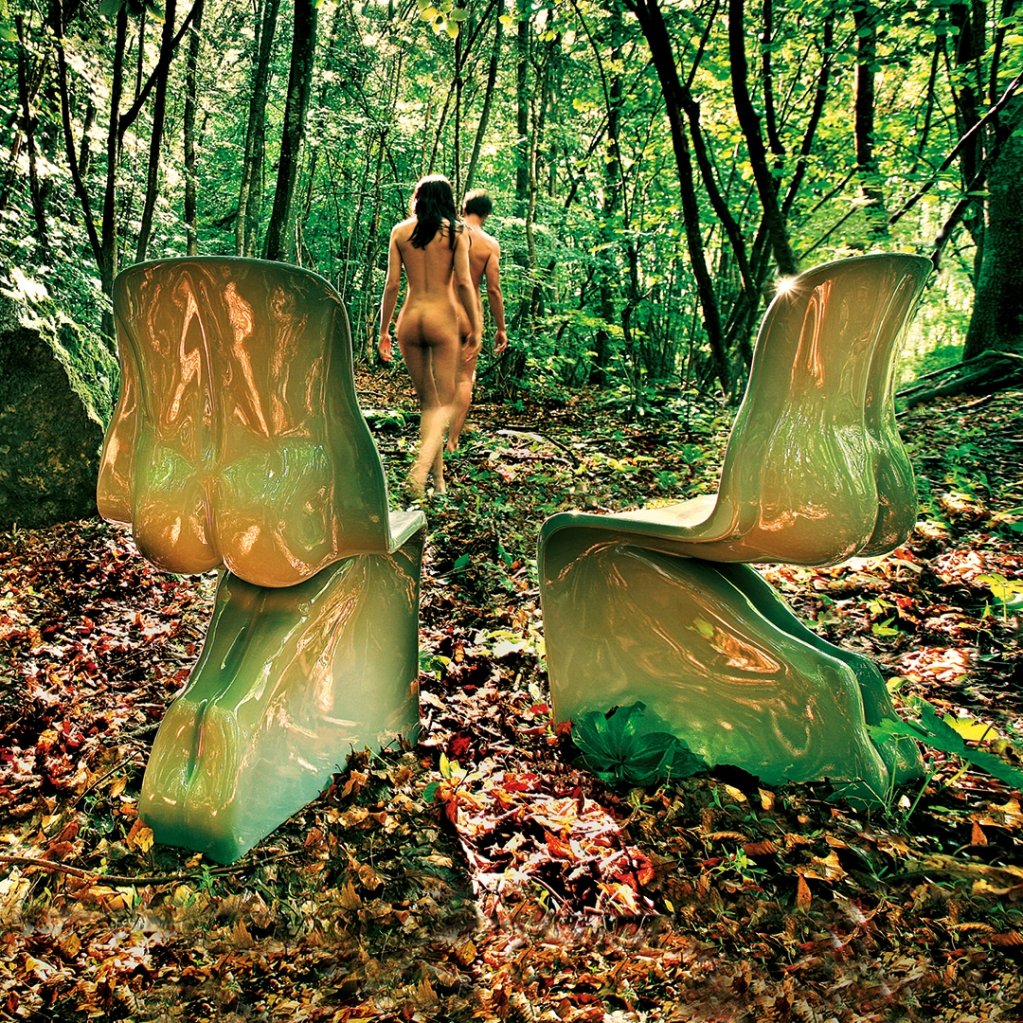 HIM &amp; HER COLLECTION was born from the ideas of the Panton Chair. An evolution of the hermaphroditic original, declined into the harmony of the two sexes. Download discount voucher 10% to buy the chairs in a store. bit.ly/3bBNIt6