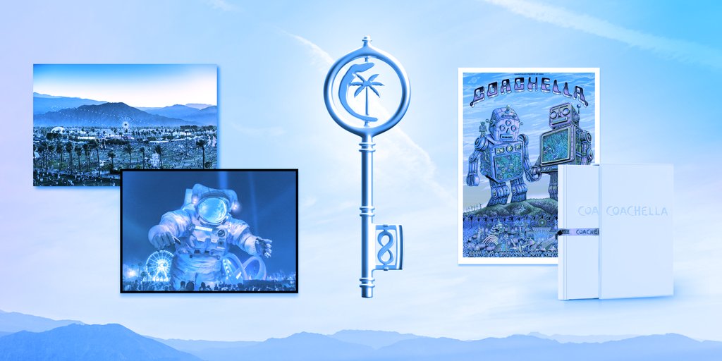 Coachella, FTX US to Auction Lifetime Festival Passes as NFTs on Solana 
► decrypt.co/91719/coachell…
