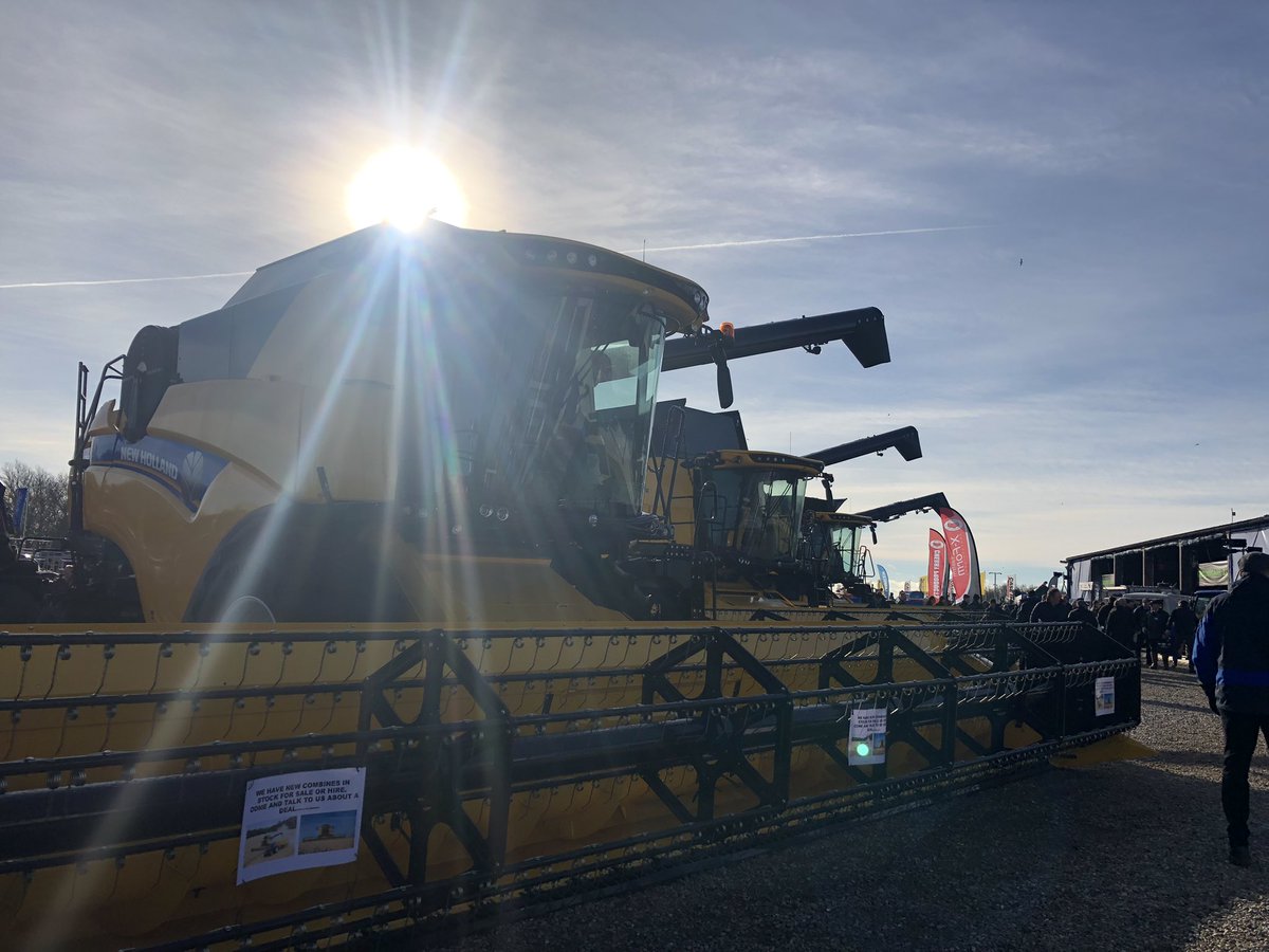 Chappers2013's tweet photo. Great morning at #doeshow2022 #doeshow with friends looking at some very big toys 🤩 
I chose the lovely black tractor 🥰 https://t.co/4zYBf531Oh