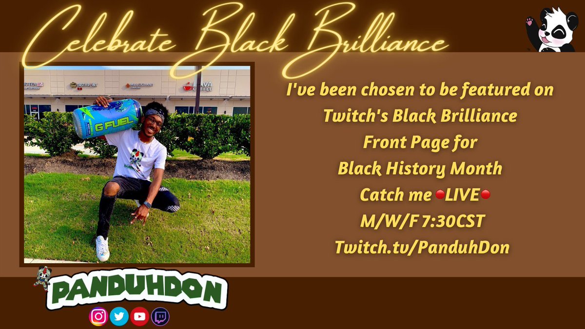 Celebrate Black Brilliance on Twitch