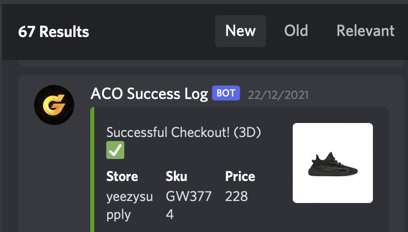 Don’t often post my success as I keep it low-key but big s/o to <a href="/MEKRobotics/">MEKAIO</a> for holding it down for me in December with the Yeezy cooks