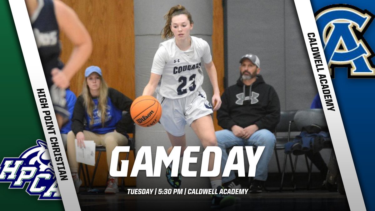 HPCAGirlsBBall's tweet photo. You know what day it is!! 
🗣GAMEDAYYYYY!!!
@ Caldwell 5:30! 
Meet us there, but don’t beat us there! https://t.co/oix4lb9YC7