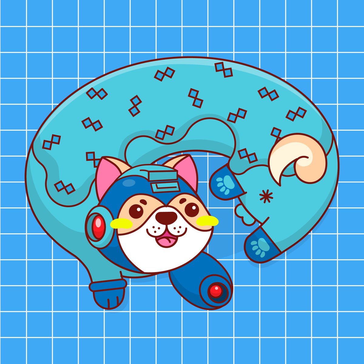#DognutsGaming Rocking my Mega Dog (or Rock-Dog in Japan) <a href="/CryptoDognuts/">Dognuts | Minting LIVE! ☻</a> . What a great mint in #CardanoNFT  fantastic community and a Rockstar team behind the project #cnft I am a proud owner. #dognutsfollowdognuts Follow me if you are proud owner too!