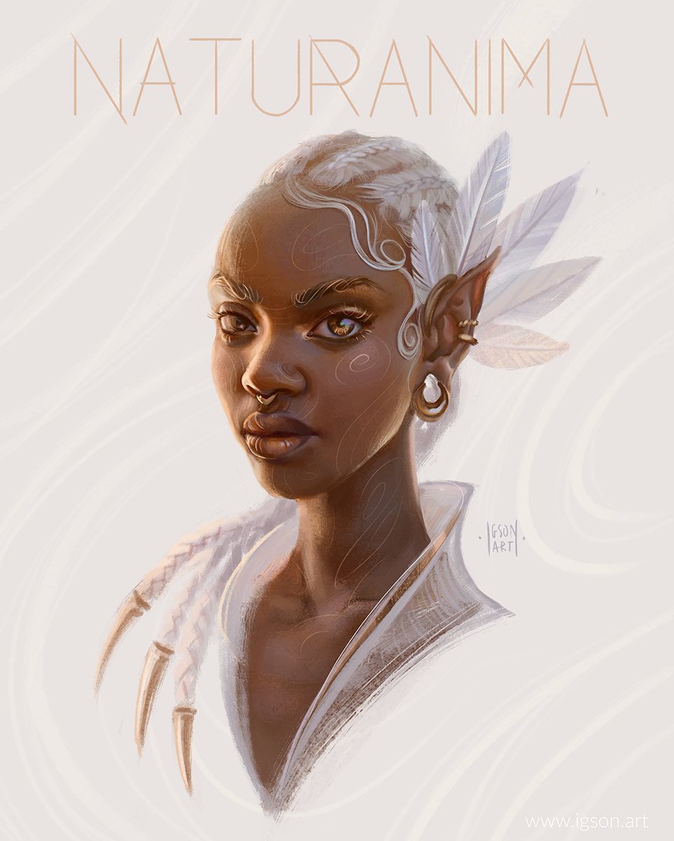 igayah_art's tweet image. It's basically a first 'official' work for my new personal project I've been developing with working title Naturanima. Here's uncropped version and with a title ✨