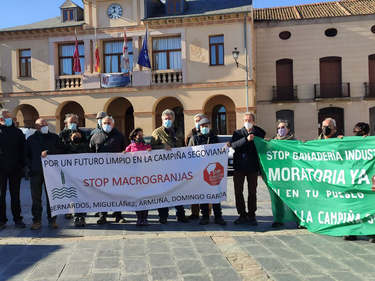 juralde's tweet photo. Cada vez más gente en el mundo rural es consciente de los problemas que arrastran las macrogranjas. Esta mañana en la campiña segoviana hemos estado con @JorgeCasasNeira, candidato de @AlianzaVerde_ por Segovia. conociendo de cerca estos problemas de mano de la Plataforma local. https://t.co/lTKKq9yAlk