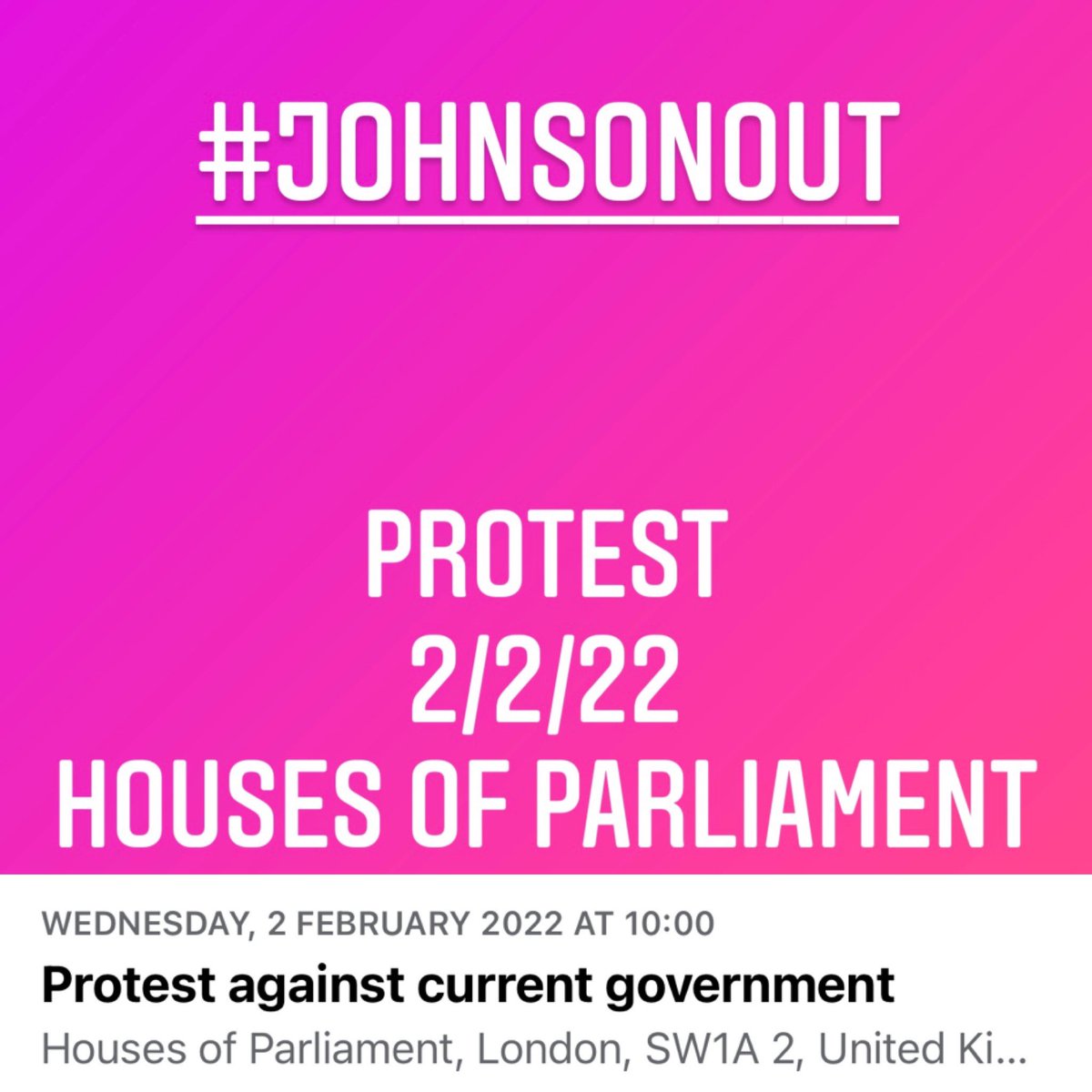 lilminxem's tweet photo. Tomorrow I will be taking to the streets in #JohnsonOutProtest 

2/2/22 from 10-3

#EnoughIsEnough it’s time they hear us. 

No more lies!

#JohnsonOut8 https://t.co/HPBVrwcNWT