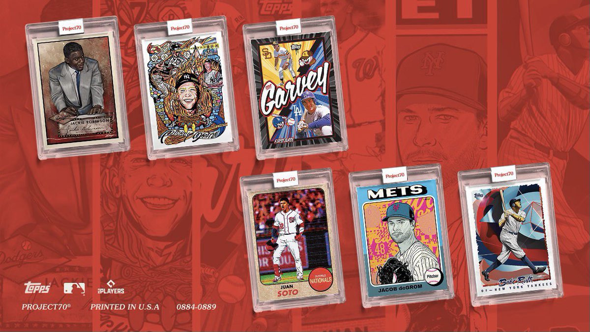 Chuck Styles and Morning Breath cross the finish line today! Two chase cards for Styles’ Jackie!
#Topps #Project70