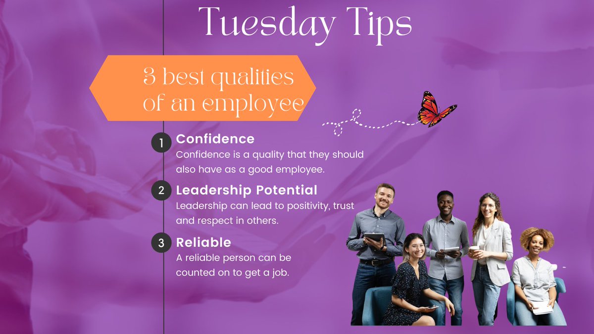Monarchstaffing's tweet image. What are some other qualities that are missing from this list? Chime in and leave a comment below!

#employeetips #worktips