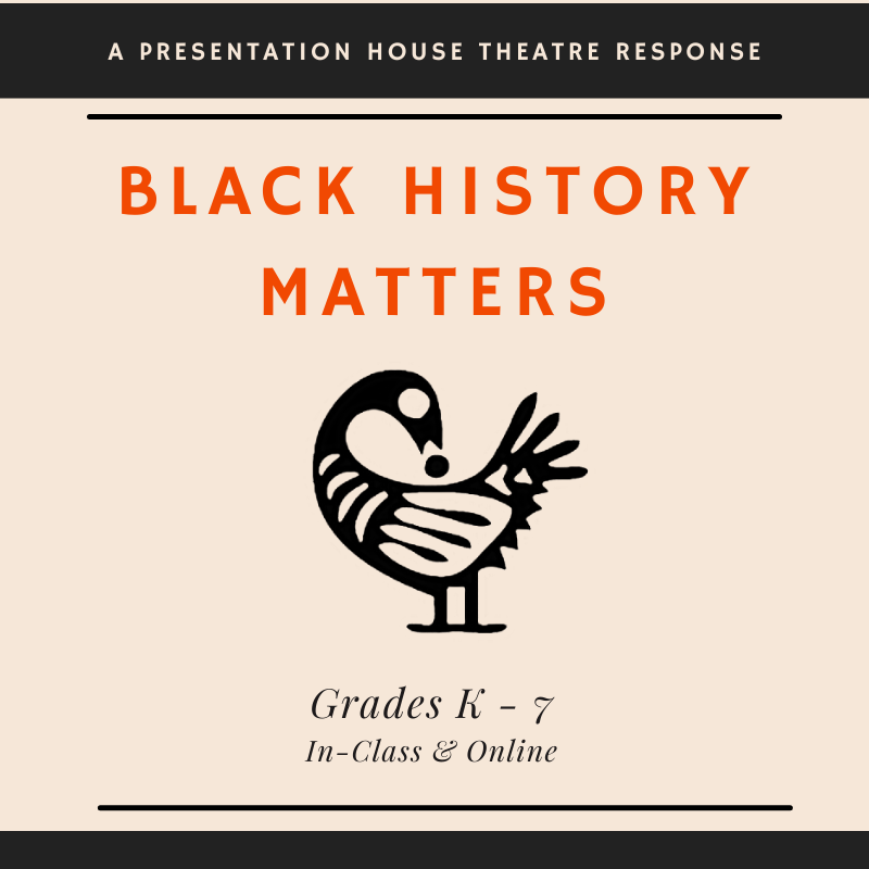 PHTheatre's tweet photo. Feb is #BlackHistoryMonth &amp; PHT's #BlackHistoryMatters is BUSY.

28 presentations. 84 classes. 8 schools. Sharing the vibrant history of Black Canadians with 1,400+ kids. 

HUGE congrats to Giselle Clarke-Trenaman 4 creating this vital year-round program! https://t.co/VCTViIAhWa https://t.co/acti8AOu3l