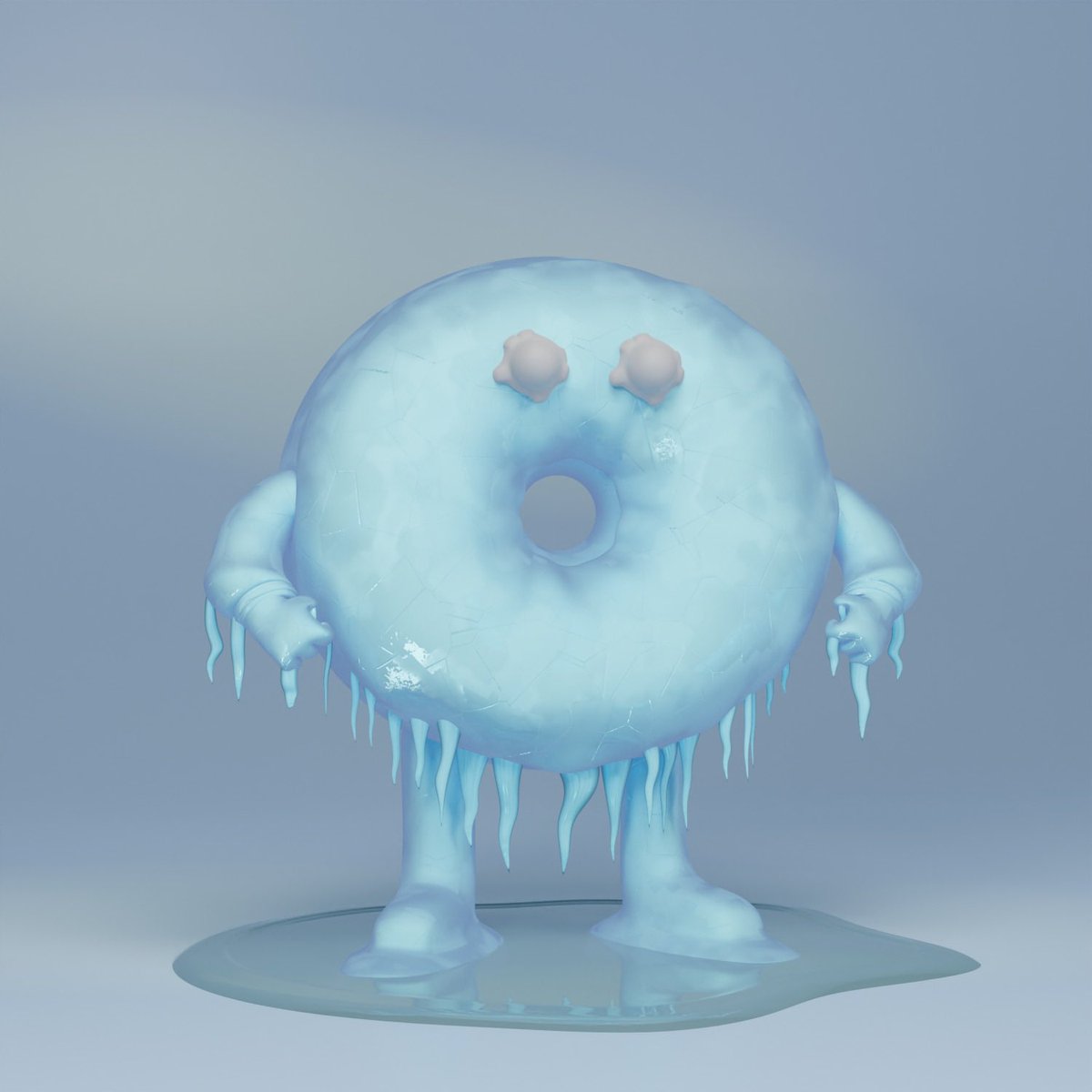 Winter Storm Warning, your donuts might freeze 🥶 

gm