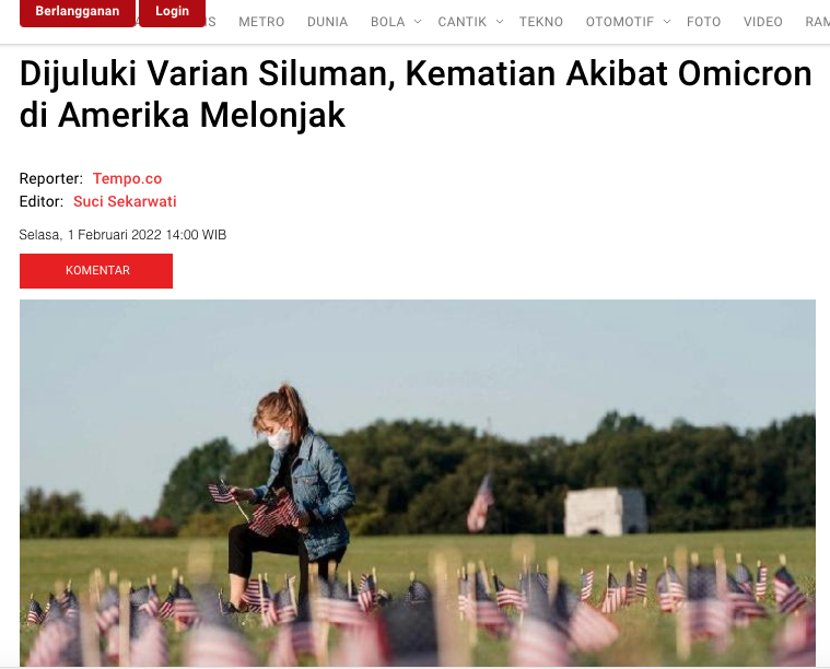 klafisha's tweet photo. AS Mulai Tumbang Oleh Omicron!
Jangan Sampai Indonesia Mengalami Hal Serupa!
Peningkatan Kasus Omicron Harus Kita Hentikan!
Jangan Meremehkan Gejala Ringan!

Perketat Prokes &amp; Segerakan Vaksin.
#Omicron 
#prokes Cegah Pandemi. https://t.co/cB29Sl9KCr