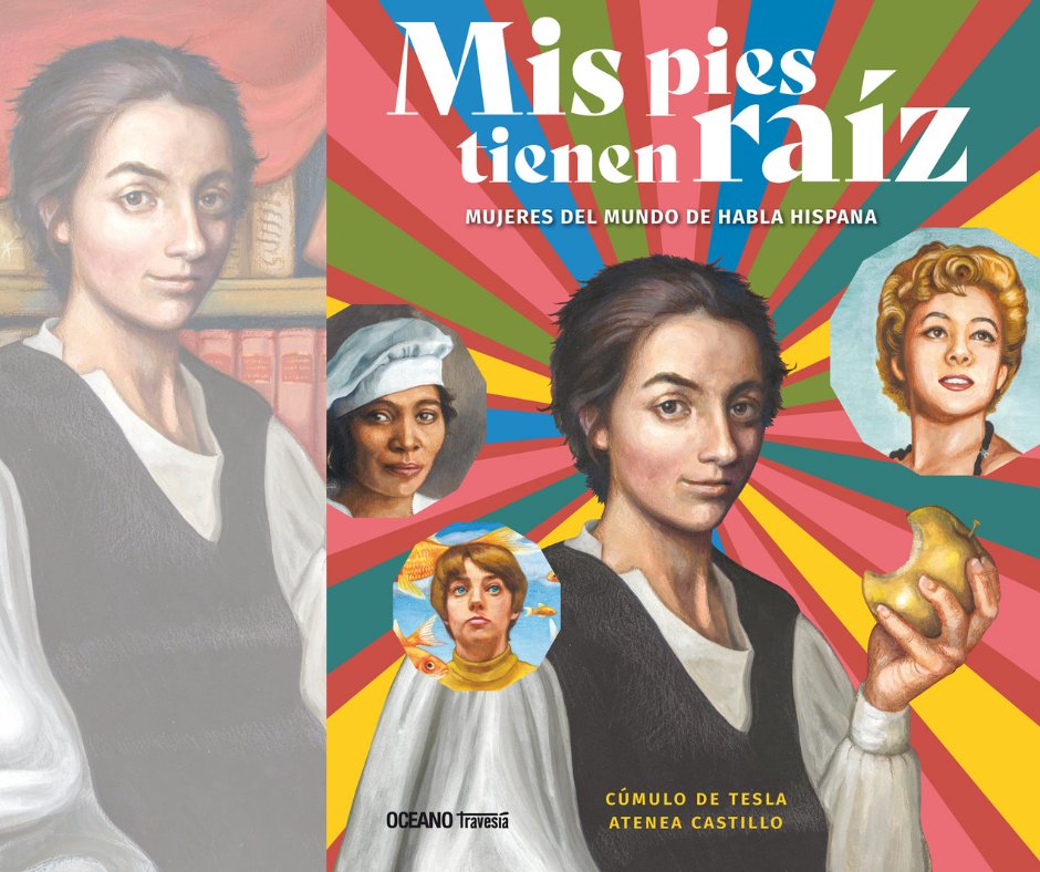 OceanoMexico's tweet photo. ELLAS #ElenaGarro, #GabrielaMistral, #AnaRoque, #SilviaPinal y más, están reunidas en el álbum ilustrado "Mis pies tienen raíz". #Mujeres con diversas disciplinas y oficios desde la edad media hasta la actualidad. @Cumulodetesla @OceanoTravesia https://t.co/Fegpo6KKYX