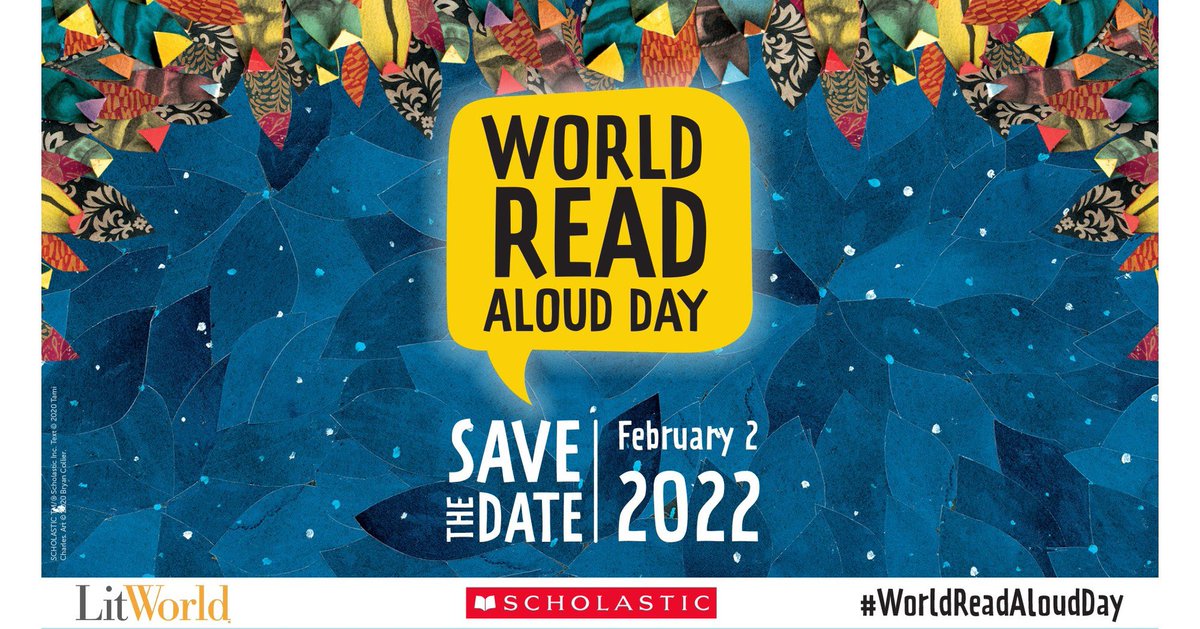 VKropinack's tweet photo. February 2 is World Read Aloud Day! Let’s take a moment to read a book to a friend or family member. https://t.co/Ur3J4kbyxh
