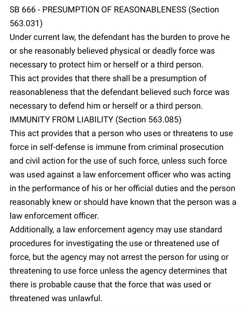 At 8:15 am, the #MoLeg Senate will hear Sen. Burlison’s “Shoot First Act” (SB 666). #SN666 expands “Stand Your Ground” by removing the requirement to prove the use of force was reasonable for self- defense. And yes, you read that correctly. The bill number is 666. <a href="/MomsDemand/">Moms Demand Action</a>