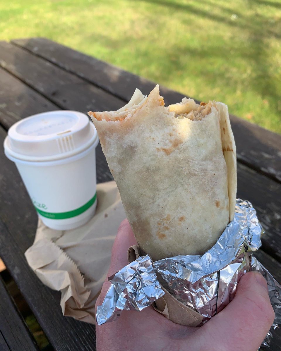 Also I recommend the burrito from @vg_coffee - outside the UL weekdays