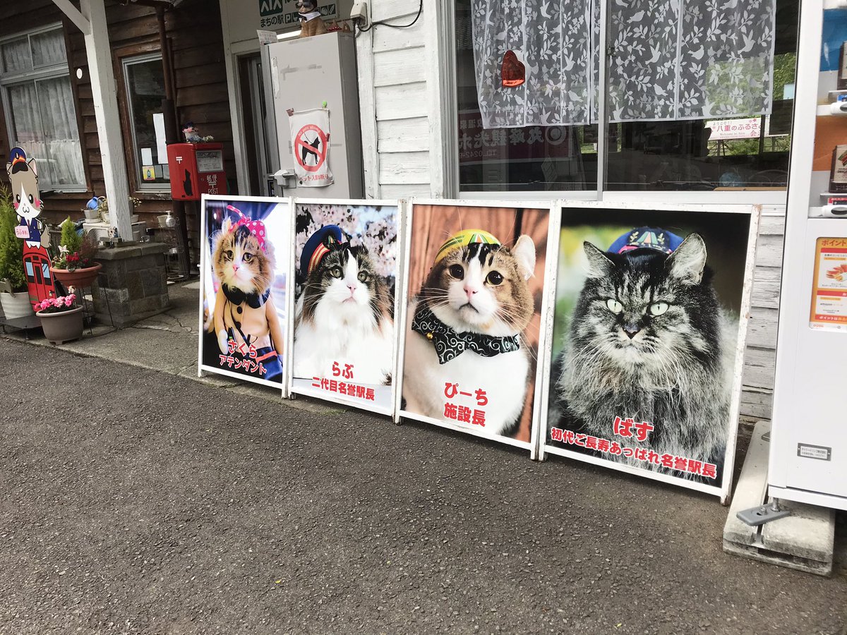 赤べこといえば会津鉄道の赤べこ車両。芦ノ牧温泉駅ではらぶ駅長たちも待ってるよ
 #マツコの知らない世界  #赤べこ 