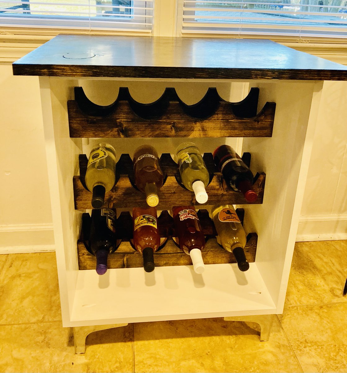 KhakiPantsCraft's tweet image. #JanuaryProject number 2 was this #homemade wine stand/cabinet/table/whatever. Took more time and effort, but please with my joining and saw work here. What do you think?

#crafter #project #woodworking #StoringMyHomemadeWine