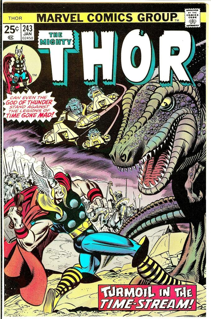 browsethestacks:

  Vintage Comic - Thor #243

Pencils: Gil Kane

Inks: Joe Sinnott

Colors: ?

Letters: Danny Crespi

Marvel (Jan1976) https://t.co/KHgZL6OHvl