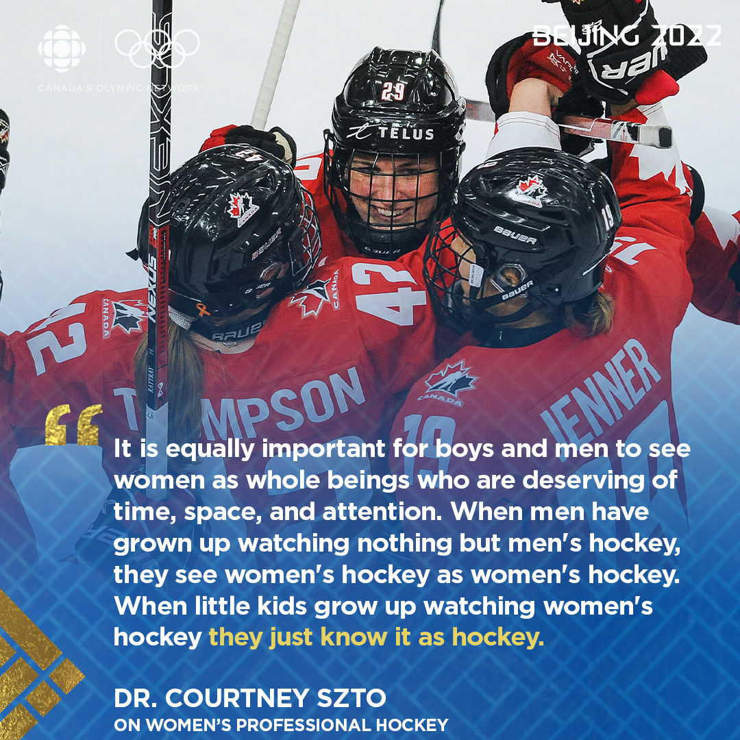 CBCOlympics's tweet photo. After the medals are awarded and the closing ceremony ends, Marie-Philip Poulin and Canada's women's hockey players deserve our support year round 🏒

From @_shireenahmed_: https://t.co/NYj7Kb8vZw https://t.co/09BOonZgyx