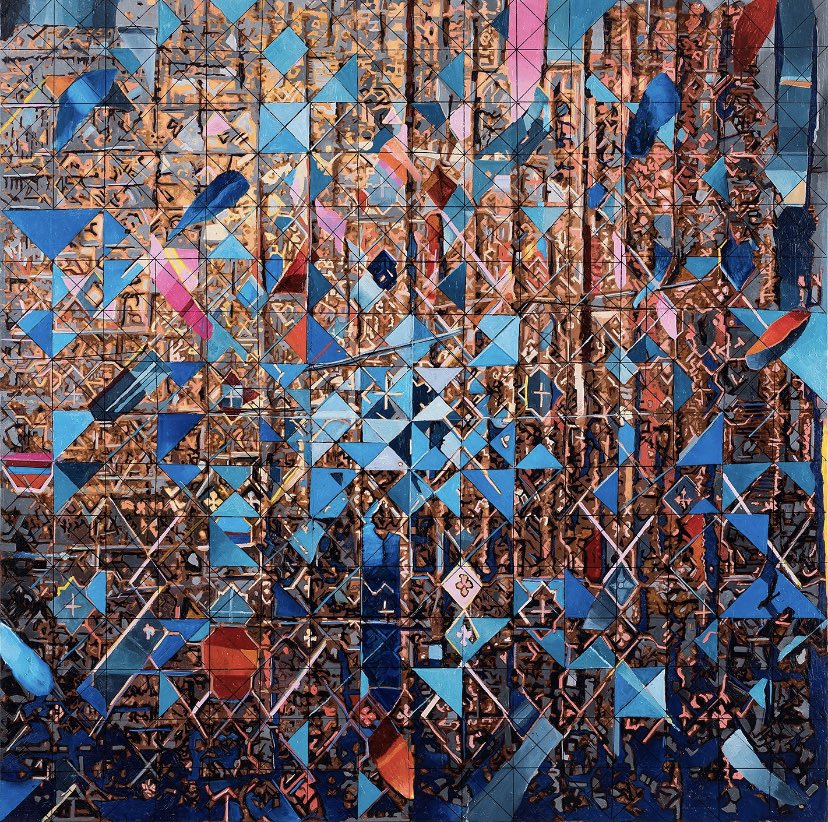BravermanTLV's tweet photo. On view: @oren_eliav new solo exhibition “The Moon is a Mirror”, through March 3rd.

Don’t miss it!

Image: Oren Eliav, “Zero”, 2022, oil on canvas, 200x200 cm. https://t.co/EgxnPERgcC