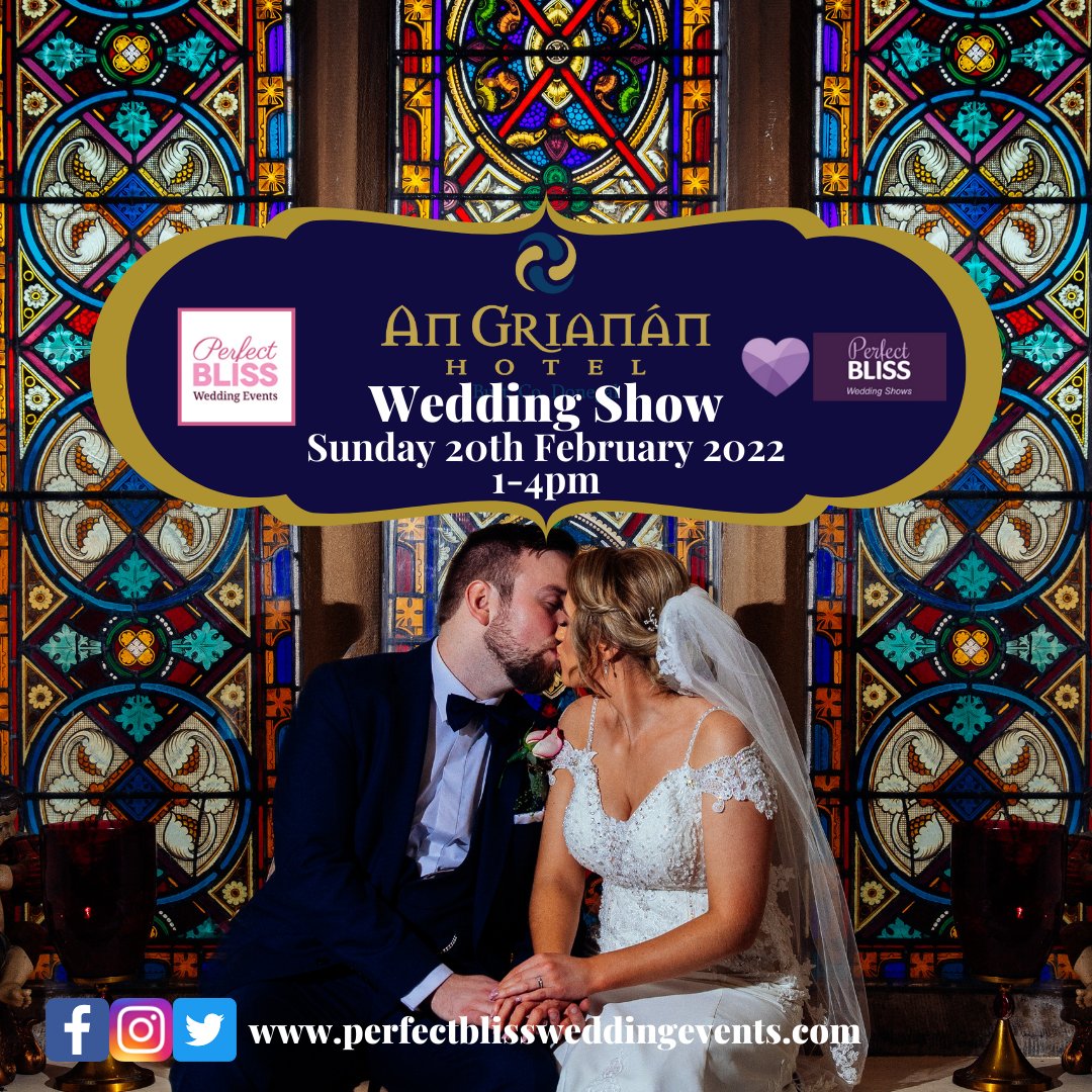 We're Back! Wedding Showcase 2022 - Will you be there? 🥰 Pre-book your entry here: eventbrite.co.uk/e/an-grianan-h… #SaveTheDate