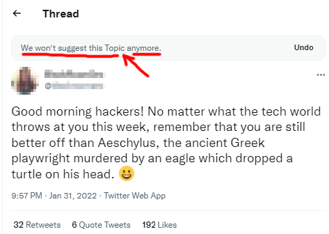 f_fz's tweet image. Twitter you liar. #AlgorithmFail #UXfail