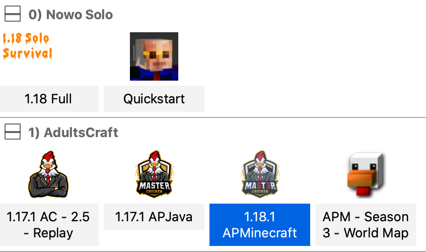 's tweet image. Better get ready for the start of #APMinecraft S3 at 6pm CET / 5pm GMT.
I've already created a new instance on my #MultiMC launcher, put in the SMP IP, installed the #ReplayMod and checked that my screen recorder works. Have I missed anything?
