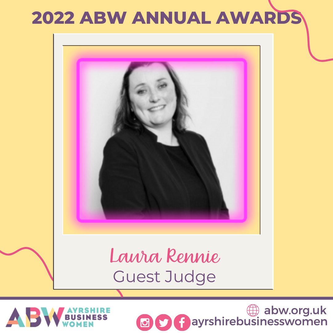 The Annual General Meeting &amp; Dinner is being held on Tuesday, 22 Feb at 6pm! We will be announcing the winner of the 'Ayrshire Business Woman of the Year Award' for 2022!  Our Guest Judge, Laura Rennie from Arena HR will be presenting this year's prestigious prize on the night!