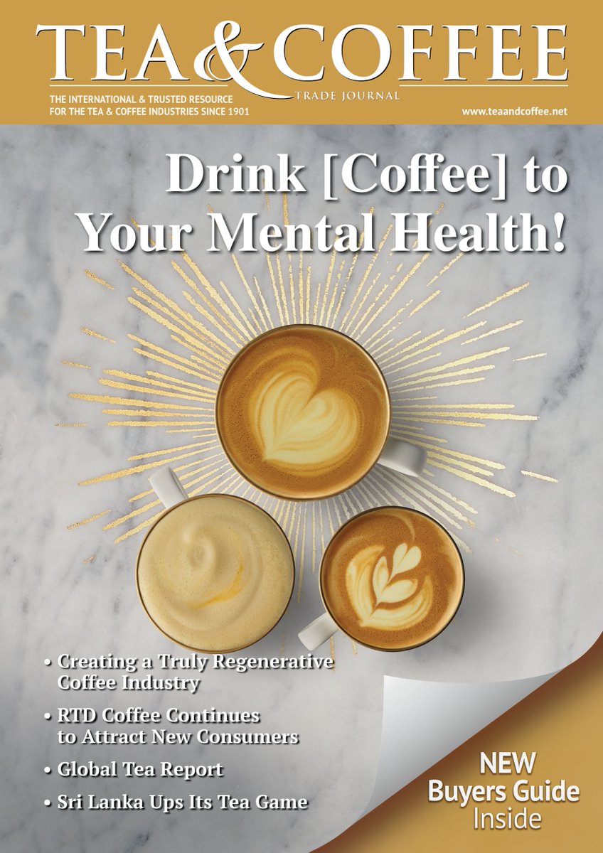 Tea &amp; Coffee Trade Journal February 2022 is here! Featuring a spotlight on creating a circular economy in coffee; origin highlight on Ceylon artisanal tea; focus on functional coffee for mental health &amp; much more! okt.to/16cVkY #TeaAndCoffeeTradeJournal #DigitalMagazine