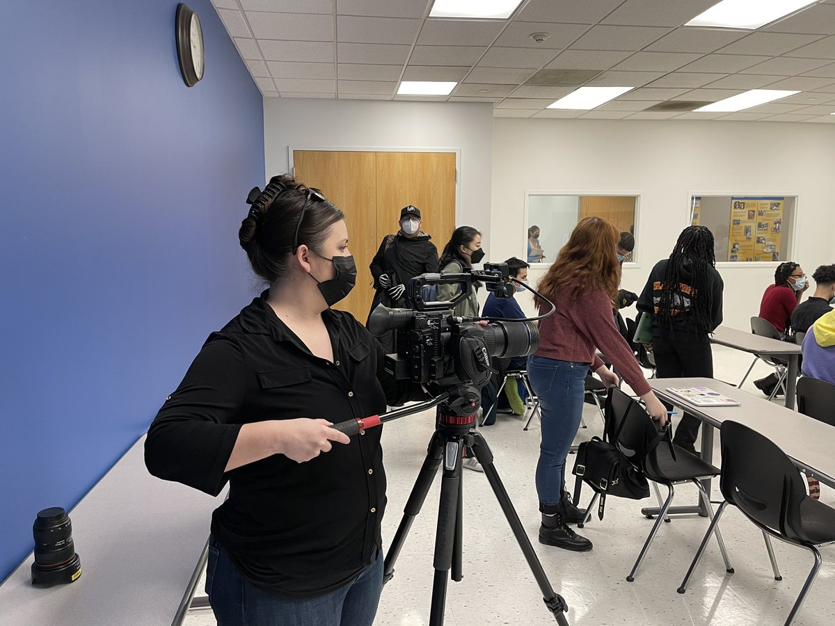 Action! It’s good to be back filming in person. @ACUE_HQ