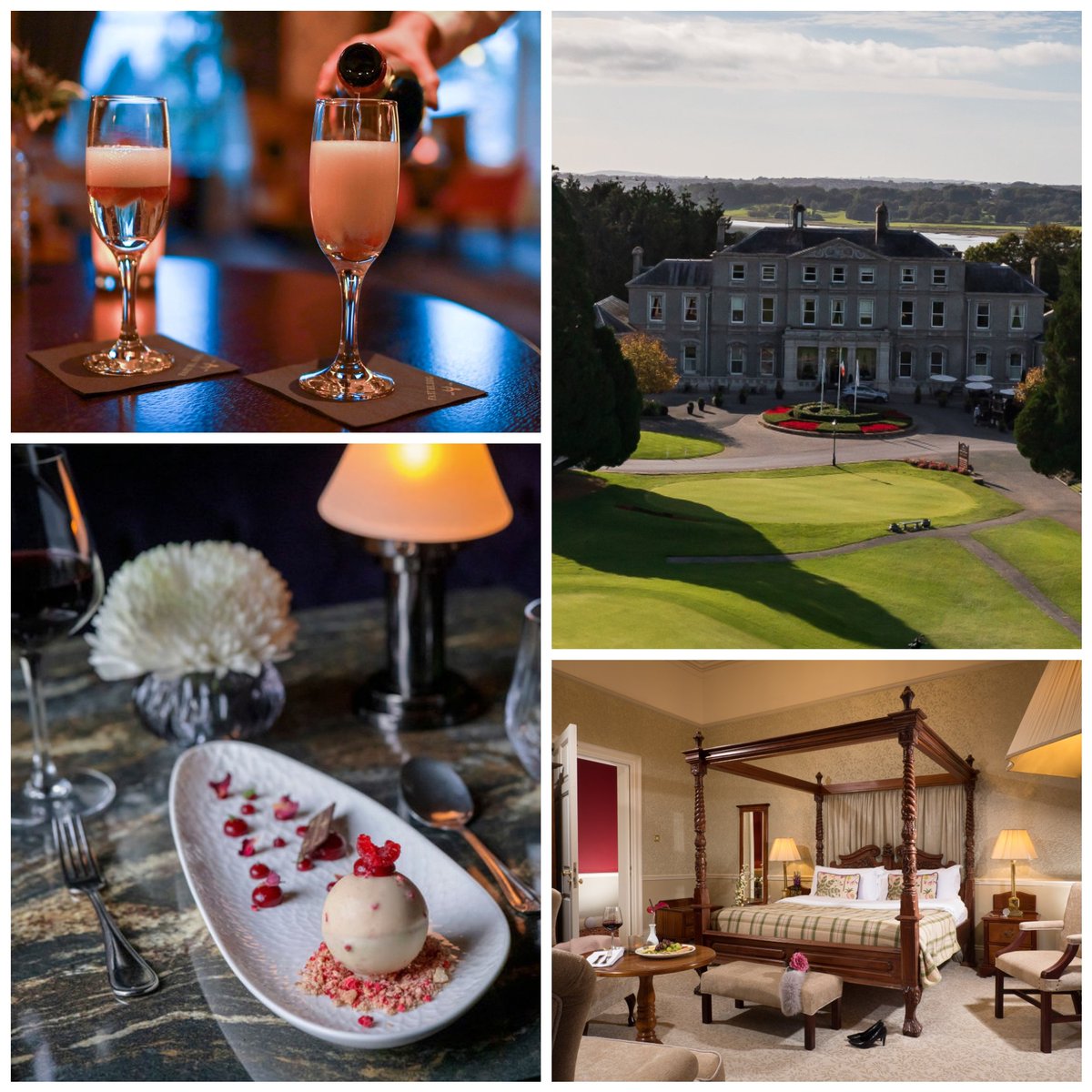 COMPETITION TIME! - Love is in the air this February. 💖  Win our romantic Valentine's Bubbles Package! Includes: Overnight stay for two with dinner and glass of bubbles 🥂 &amp; Full Irish Breakfast 👌 To enter, Like, Retweet &amp; Tag who you would bring. T&amp;C's on Facebook page.