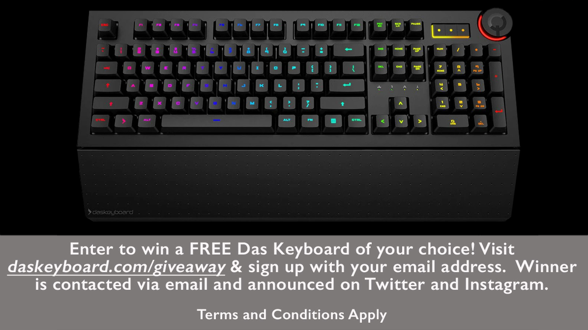 daskeyboard's tweet photo. If you don't have a Das Keyboard yet (for some unspeakable reason), or wouldn't mind a second one then sign up for our February keyboard giveaway! https://t.co/OR1H9eLB6a
#keyboard #mechanicalkeyboard #Techishiring https://t.co/mcQf1bBagW