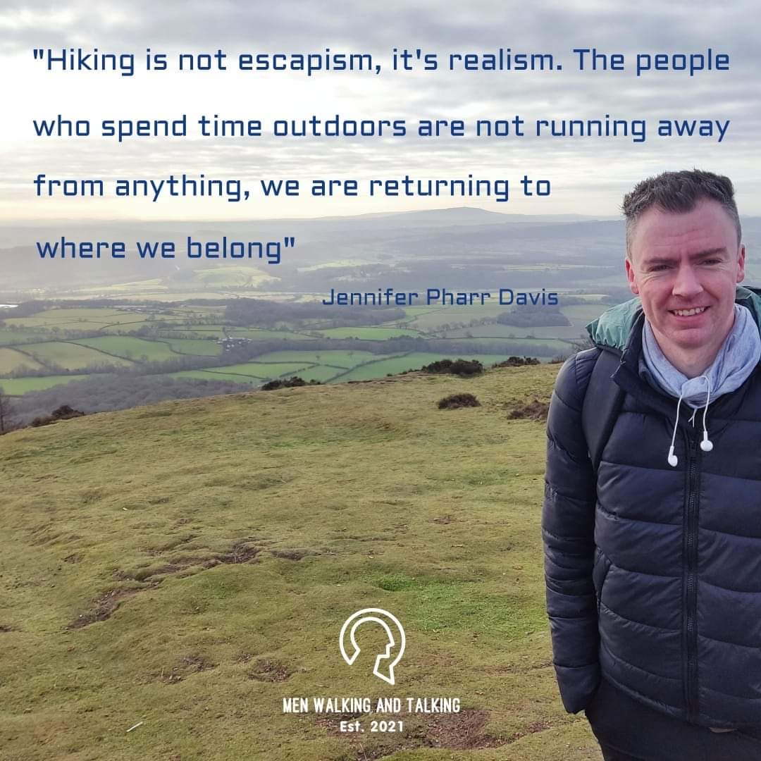 Some reasons I try to get outdoors as much as I can.
🧠 Reduces Stress and anxiety.
🧠Lowers the risk of depression.
🧠 Improves sleep quality.
🧠 Boosts confidence and self esteem.
🧠Lifts your mood 
🧠Increases physical health.
🧠Elevates relaxation levels
#menwalkingandtalking