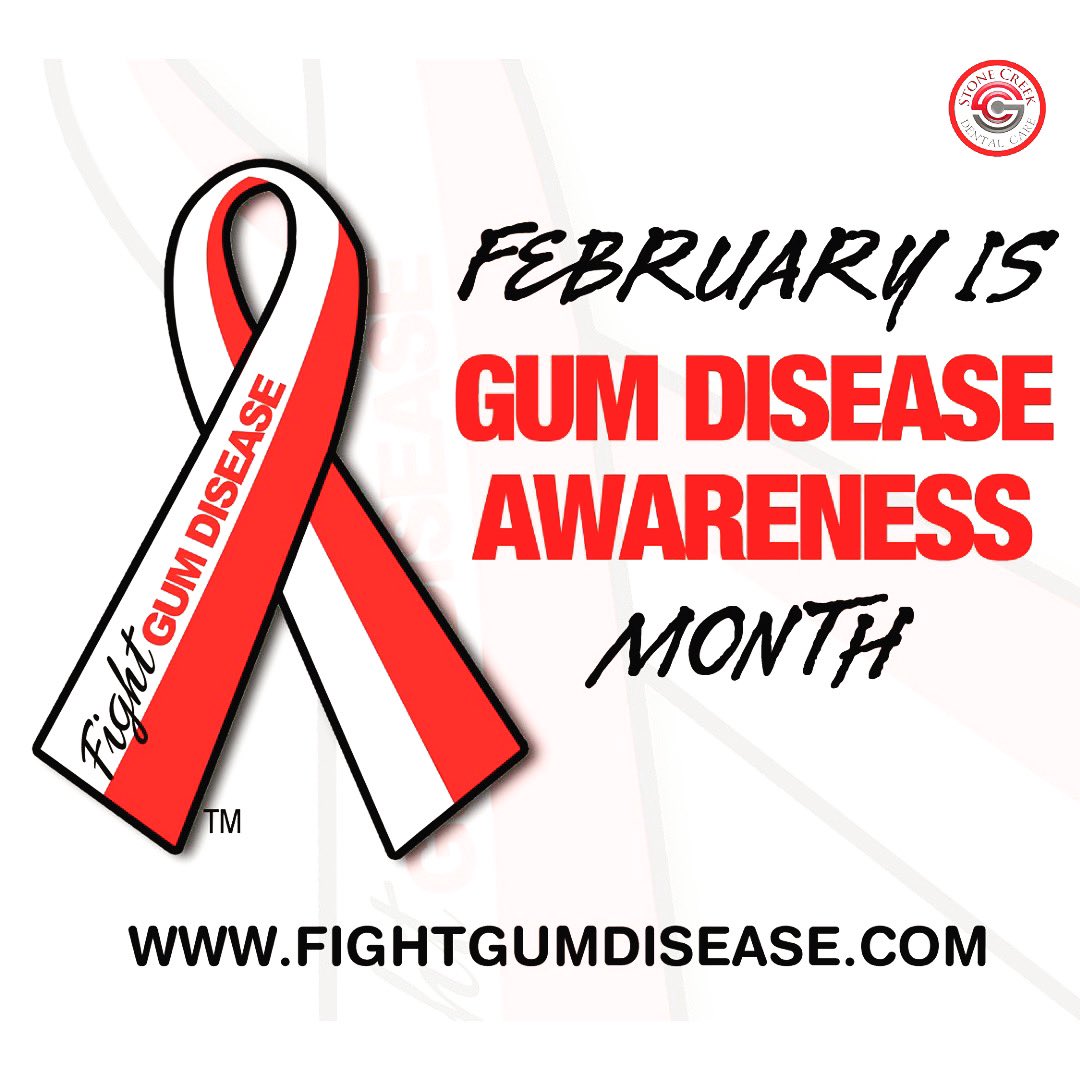 stonecrk_dental's tweet photo. February is #GumDiseaseAwarenessMonth‼️
Read about everything you need to know about gum disease, its risks, and treatment options at https://t.co/rhF2pNOa44 https://t.co/WtsFEQ15QS