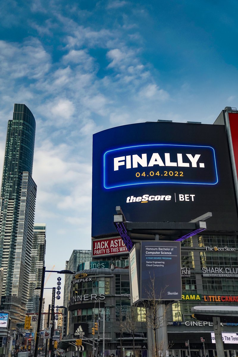 theScore_PR's tweet photo. Ontario, we can’t wait.

@thescorebet @YDSquare https://t.co/imBNSOQtCc