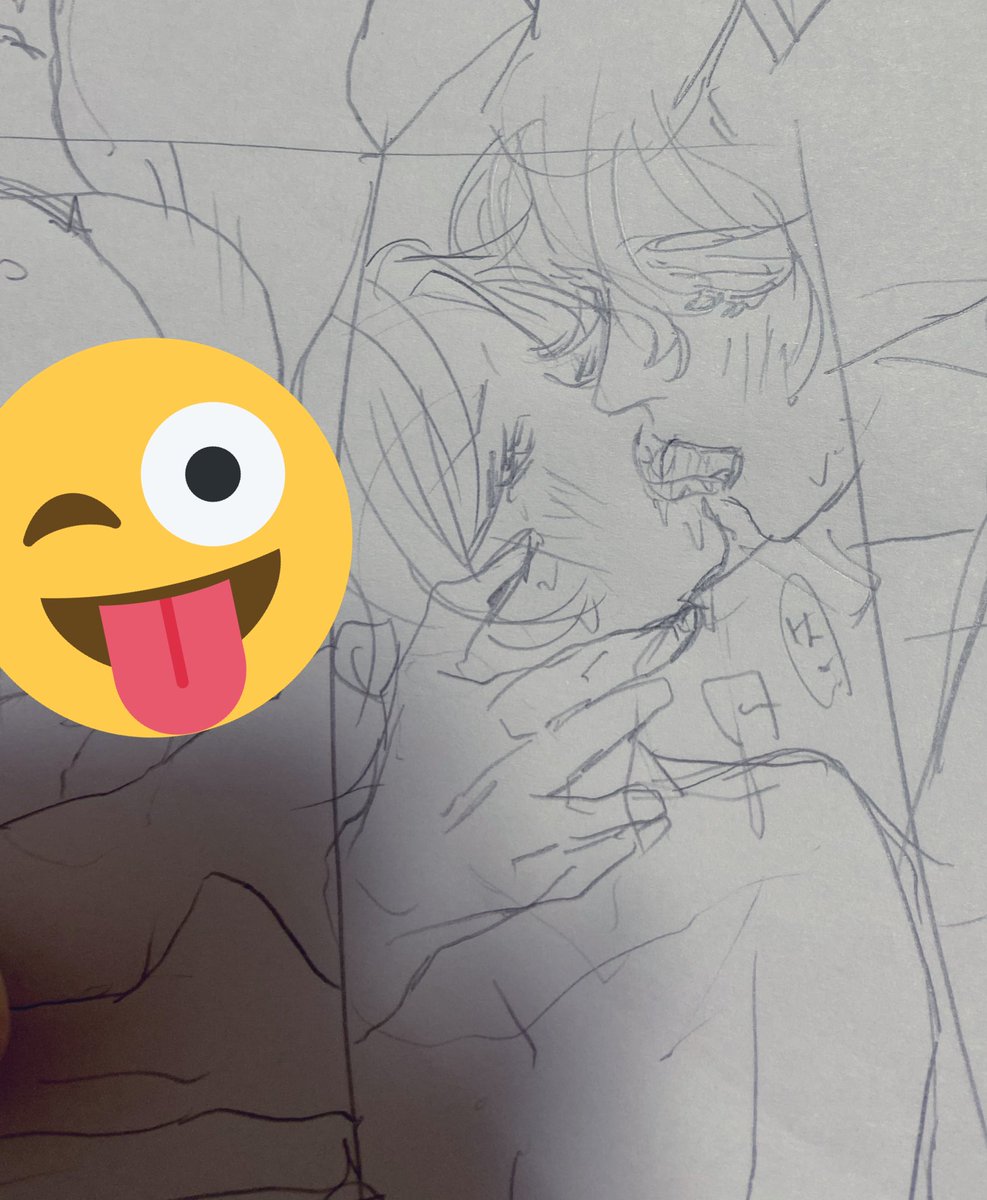 えろガウェモ欲しくて落書きしてた 