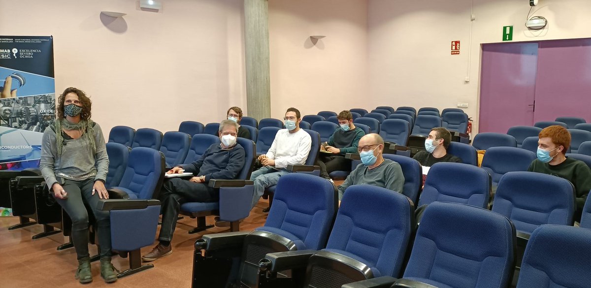icmabCSIC's tweet photo. 🇪🇺Kick off today of the #MetaMagic 🪄 @chistera_net project! A project on "Magnetic Metasurfaces for sustainable Information and Communication technologies".🧲
With the participation of @icmabCSIC and @UABBarcelona researchers and other European partners.💻 https://t.co/1Wa3CmtgBX