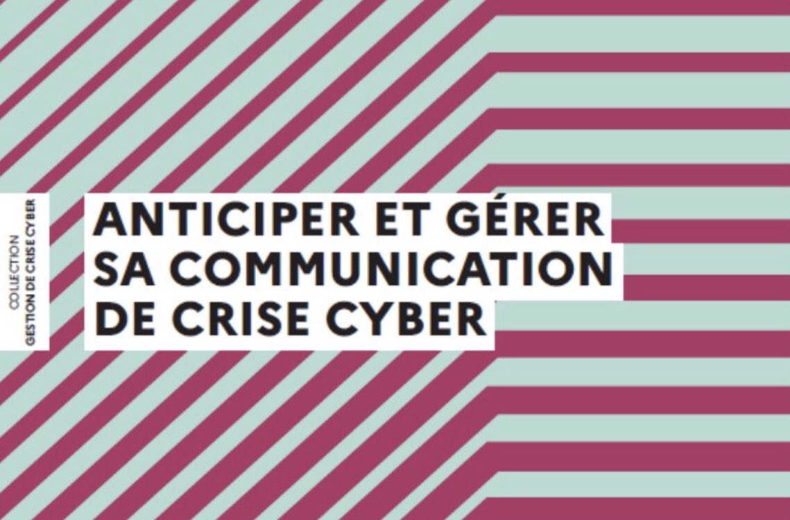 fredfougerat's tweet image. Une bonne #ComDeCrise #Cyber reprend avant tout les réflexes et les outils communs à toute stratégie de #communication de #crise.

#LaComEstUnMétier #DirCom
#CyberSecurité #ComPublique

Guide : Anticiper et gérer sa communication de crise cyber
▶️ssi.gouv.fr/guide/anticipe…
