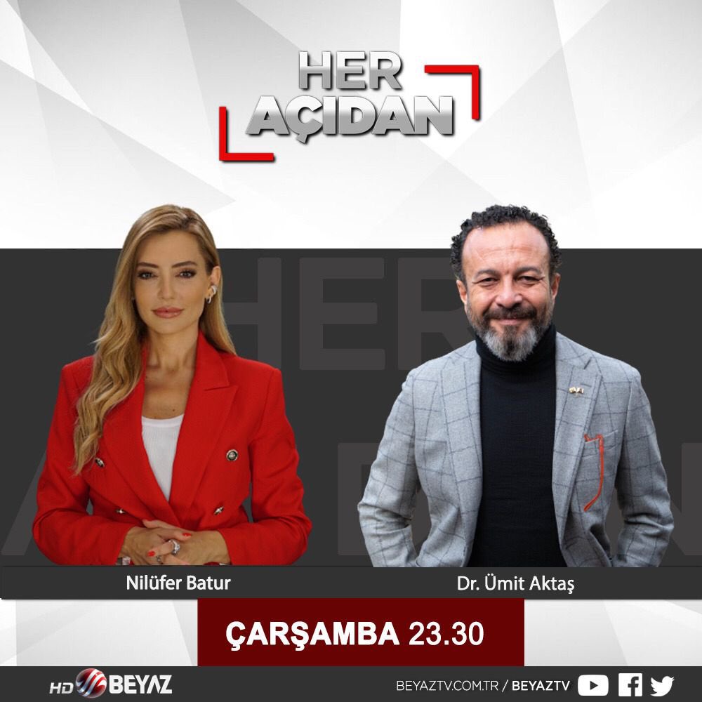 Yarın saat 23.30’da, Beyaz TV’de yayımlanan Her Açıdan programında Nilüfer Batur’un konuğuyum. 

<a href="/heracidantv/">Her Açıdan</a> <a href="/niluferbatur/">nilufer batur</a> <a href="/beyaztv/">BEYAZ TV</a> 

#canlıyayın #canlı #haber #nilüferbatur #heraçıdan #beyaztv #yayın #tvyayın #DrÜmitAktas  #ilaçsızyaşam #ilaçsızyaşammümkün #fitoterapi