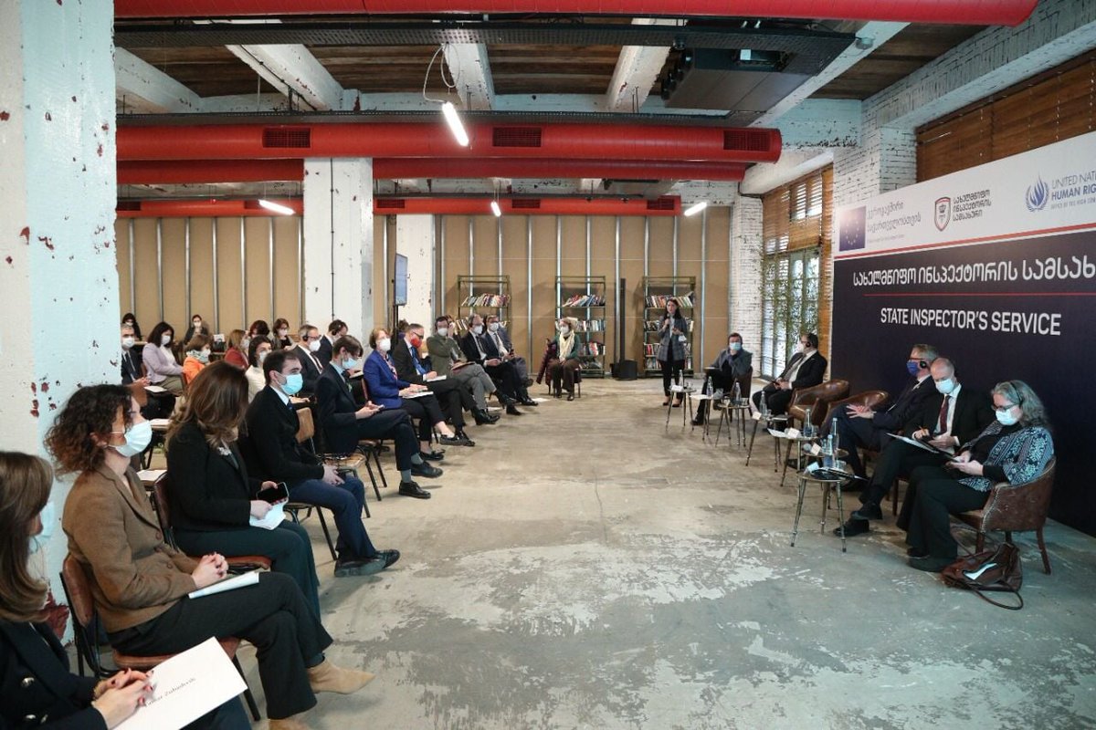 DPAofGeorgia's tweet photo. State Inspector Londa Toloraia Presented A Report On The Activities Of The Service To The Representatives Of The Diplomatic Corps

Find More👉
https://t.co/pL16xfXuZp https://t.co/nBQgh7Noa6